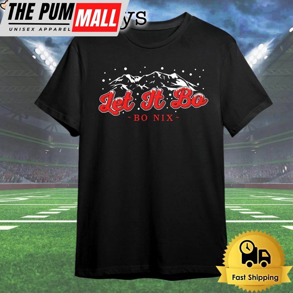 Retro Bo Nix Let It Bo Denver Broncos Football T Shirt