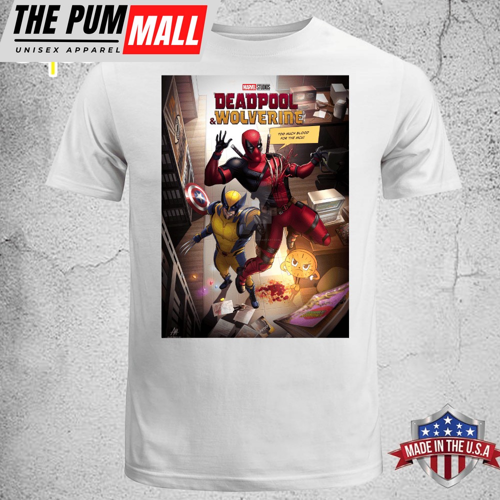 Retro Deadpool & Wolverine 2025 Movie Shirt