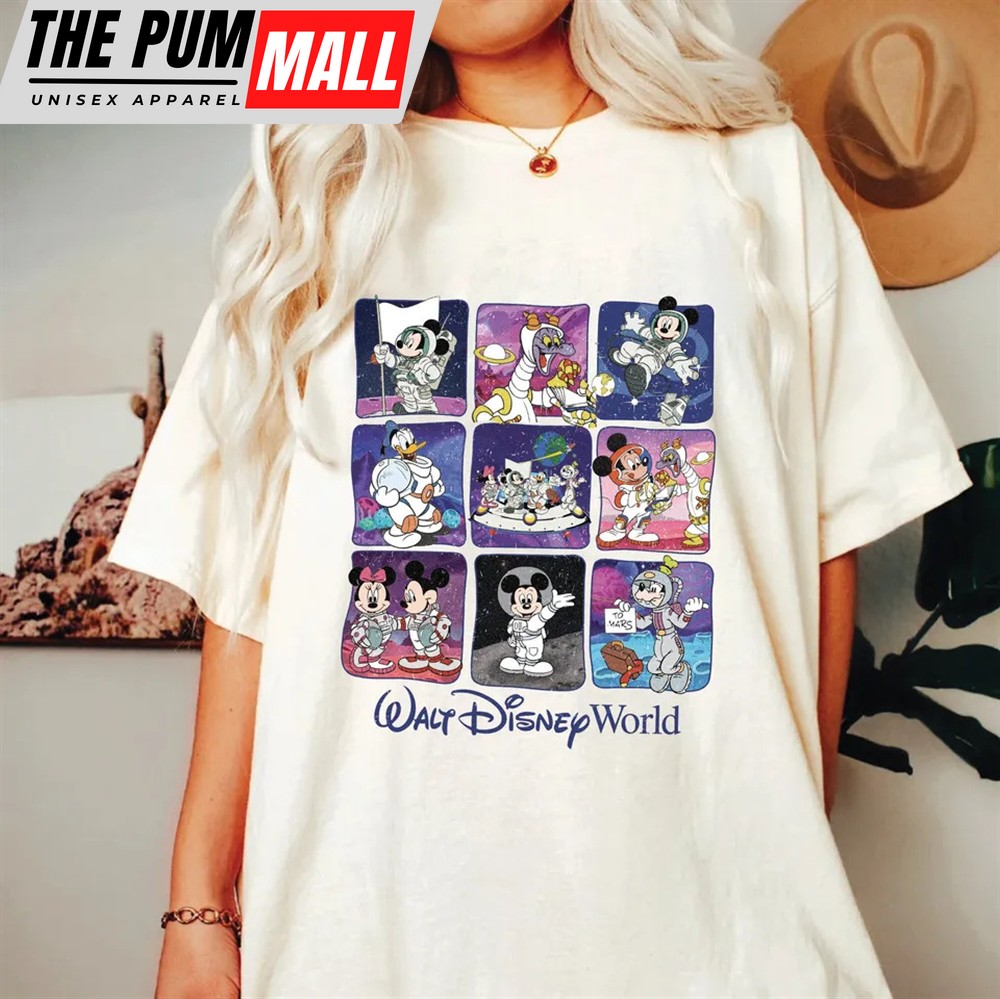 Retro Disney Space Mountain Mickey Shirt