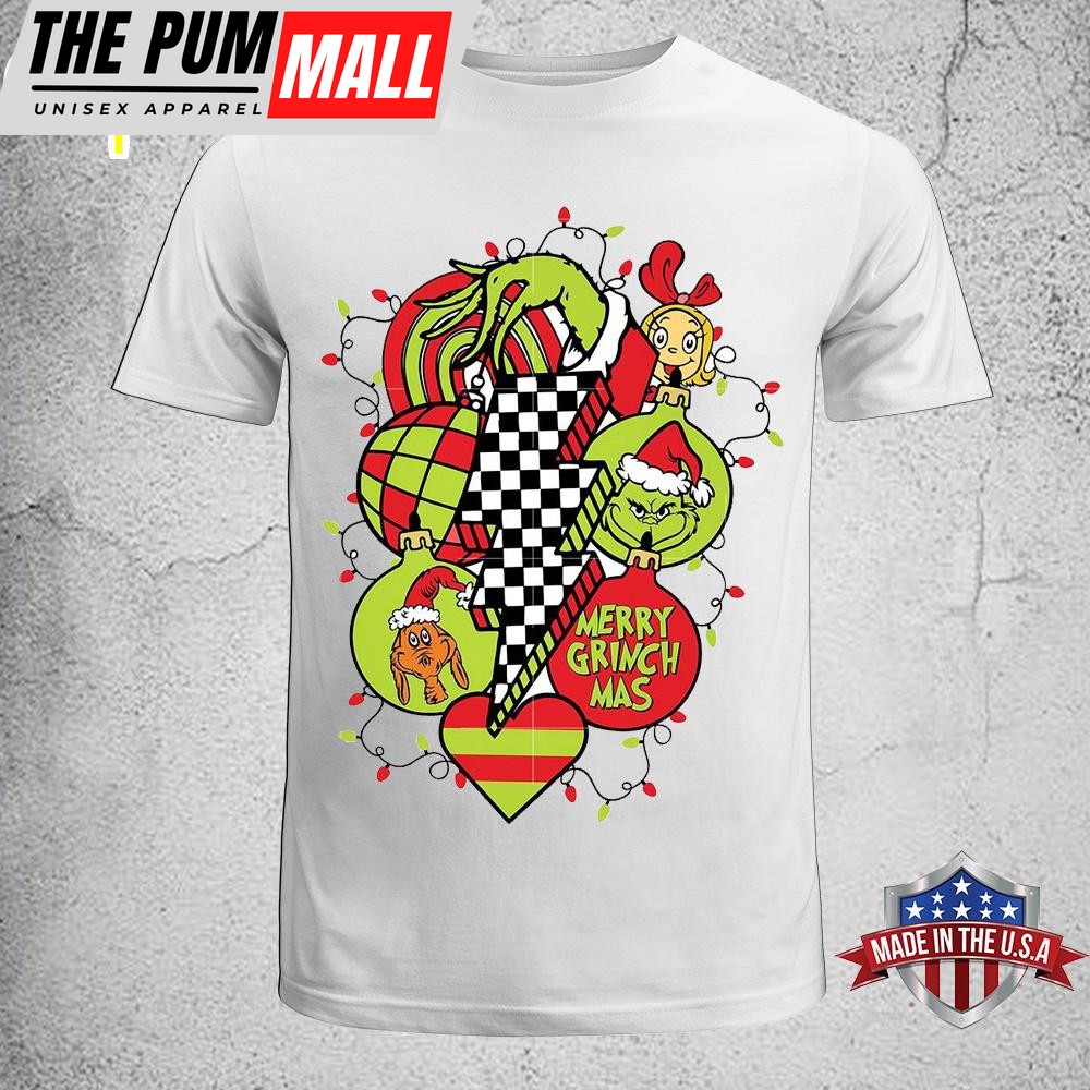 Retro Grinch Christmas Unisex T-Shirt