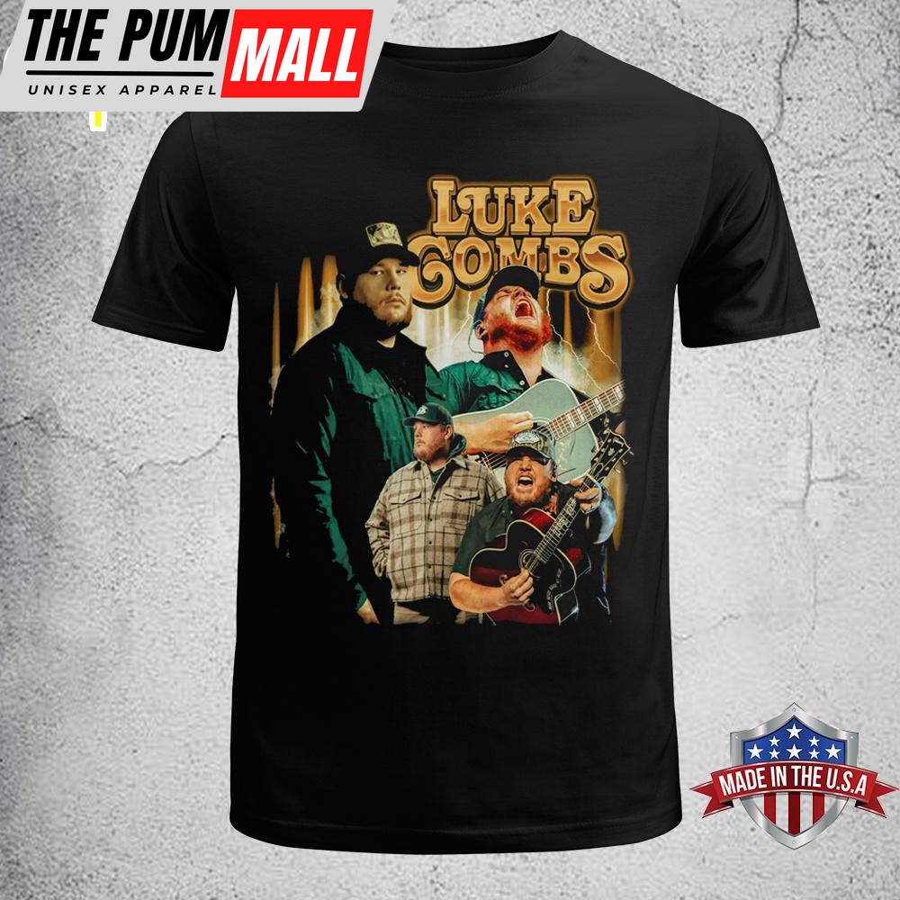 Retro Luke Combs 2024 Tour Unisex T-Shirt