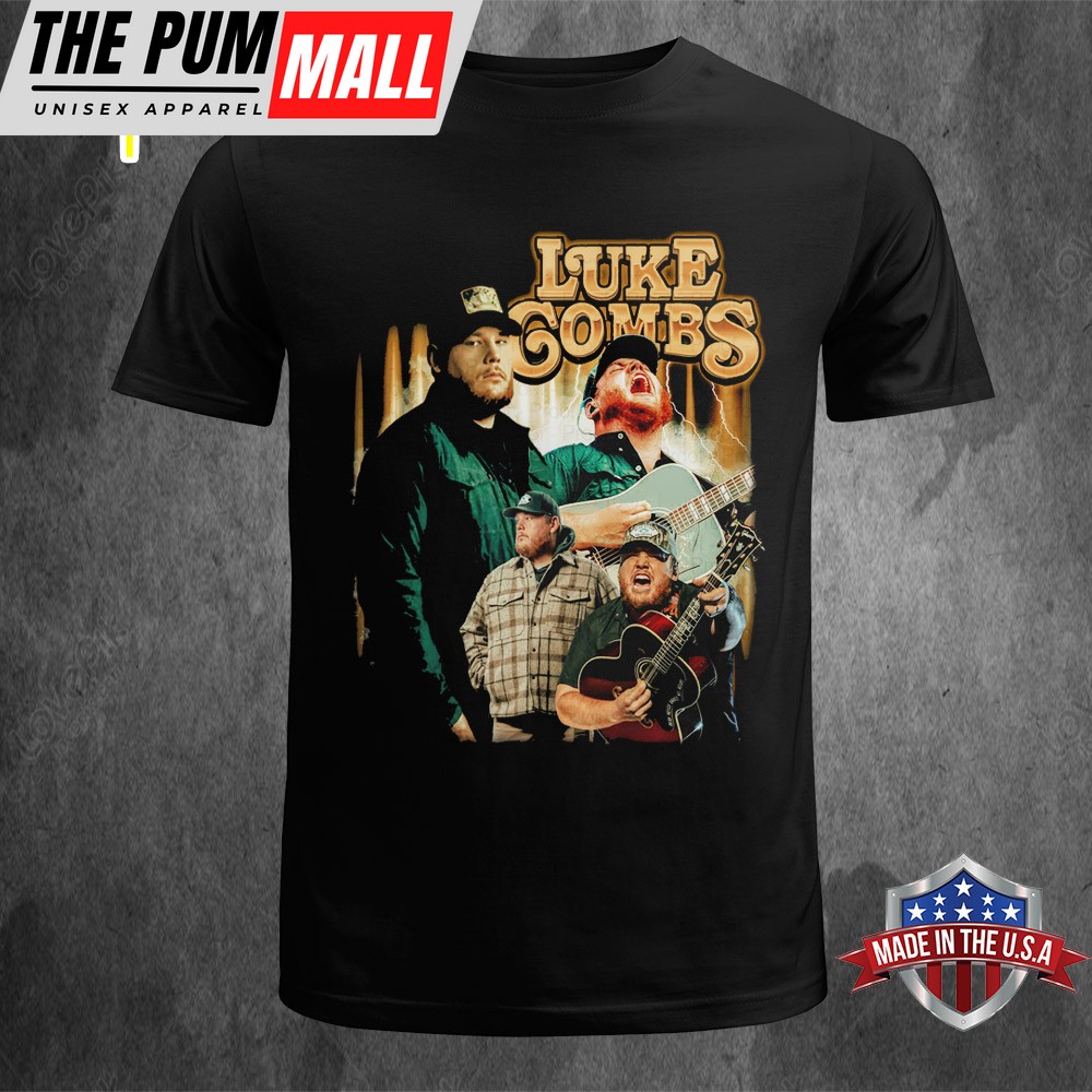 Retro Luke Combs 2025 Tour Country Music Unisex T-Shirt