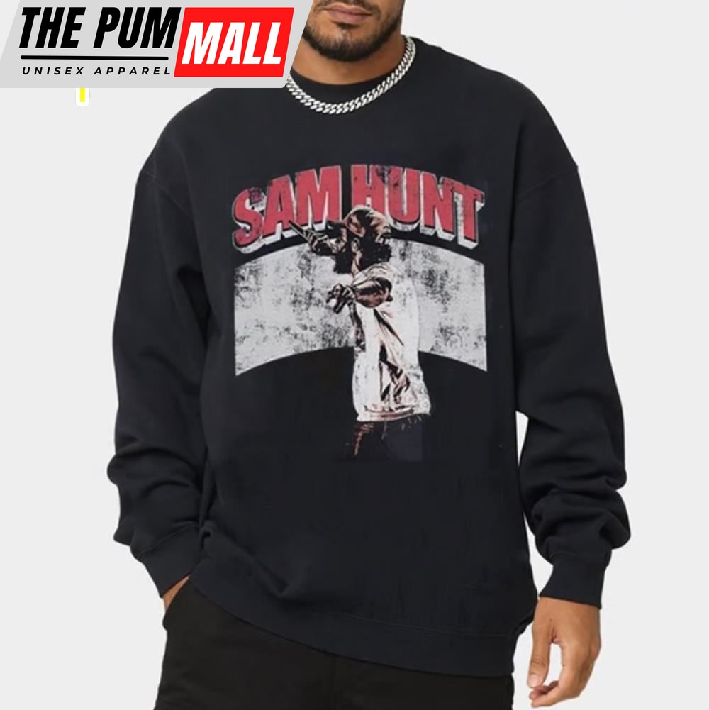 Retro Sam Hunt 2025 Tour T-Shirt