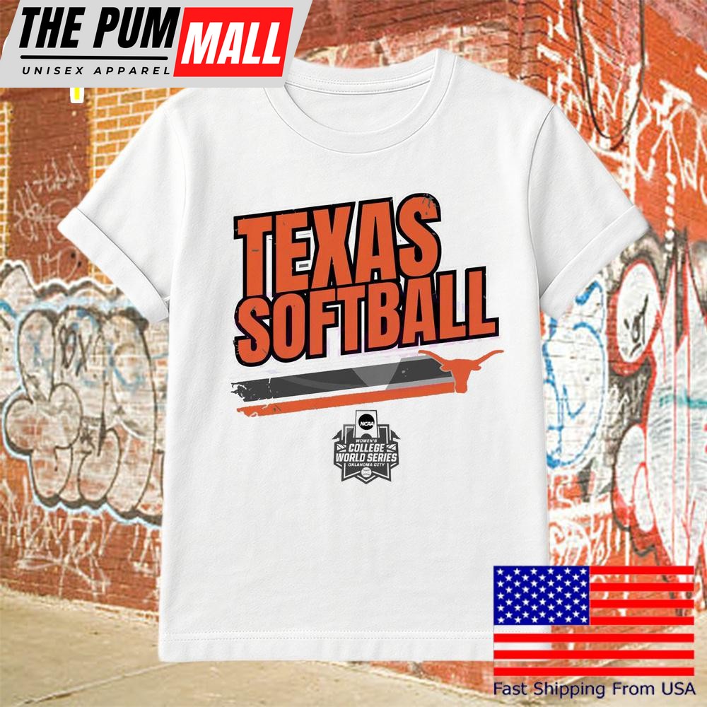 Retro Texas Softball College World Series Bold Stripe Graphic T-Shirt