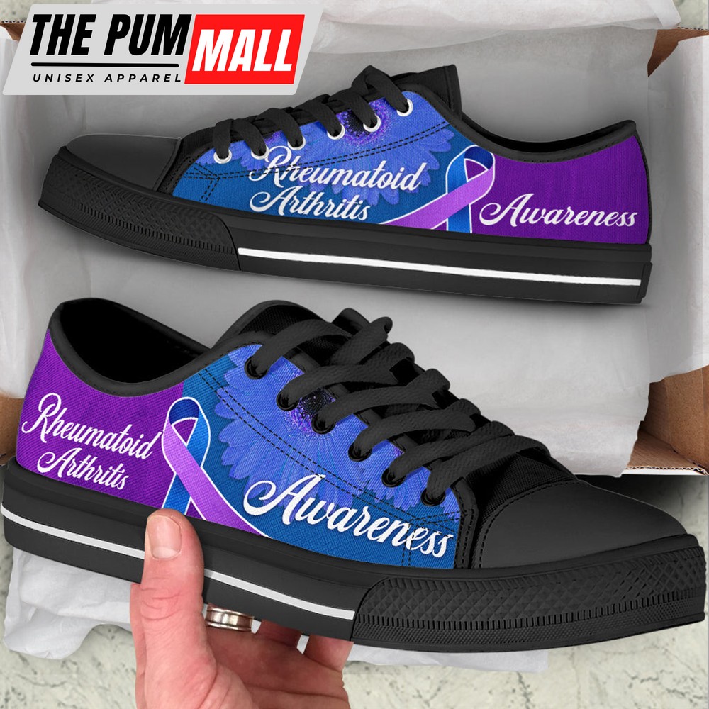 rheumatoid-arthritis-shoes-awareness-ribbon-low-top-shoes-best-gift-for-men-an-9cj08jf2 Rheumatoid Arthritis Shoes Awareness Ribbon Low Top Shoes – Best Gift For Men And Women