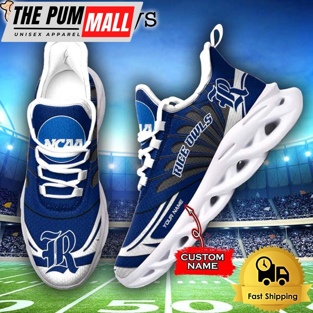 Rice Owls NCAA Custom Max Soul Shoes Sneakers