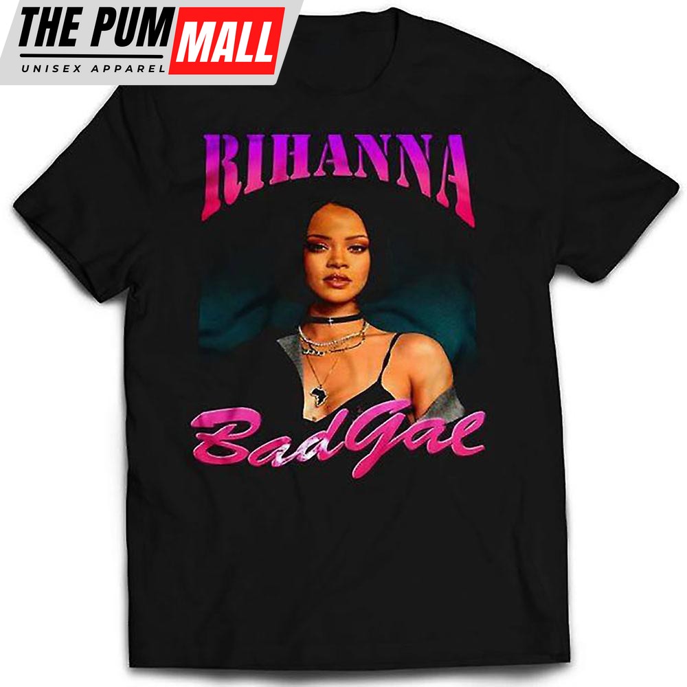 Rihanna Show 2025 Vintage Hip Hop Rap Tour Badgae T-shirt