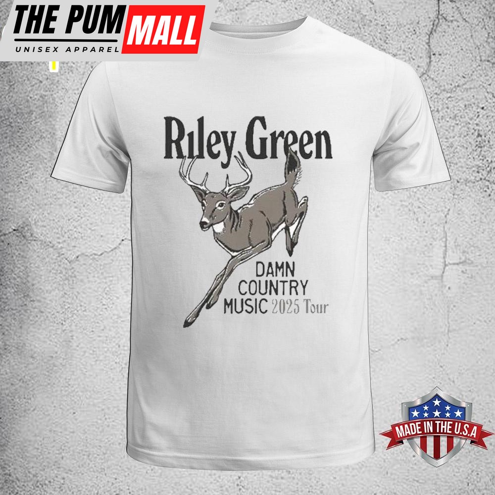 Riley Green Deer Damn Country Music 2025 Tour Unisex T-Shirt