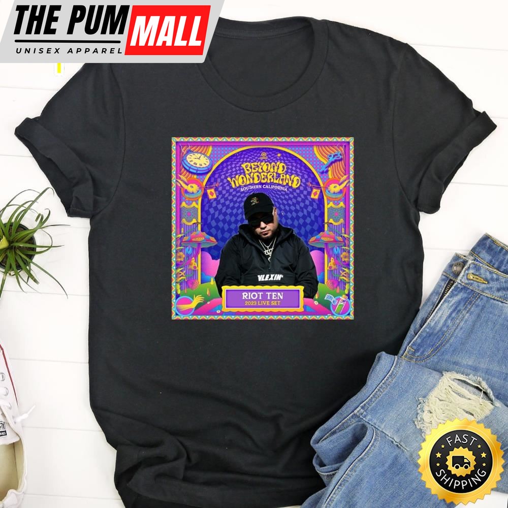 Riot Ten Tour 2025 Live Set Black Shirt