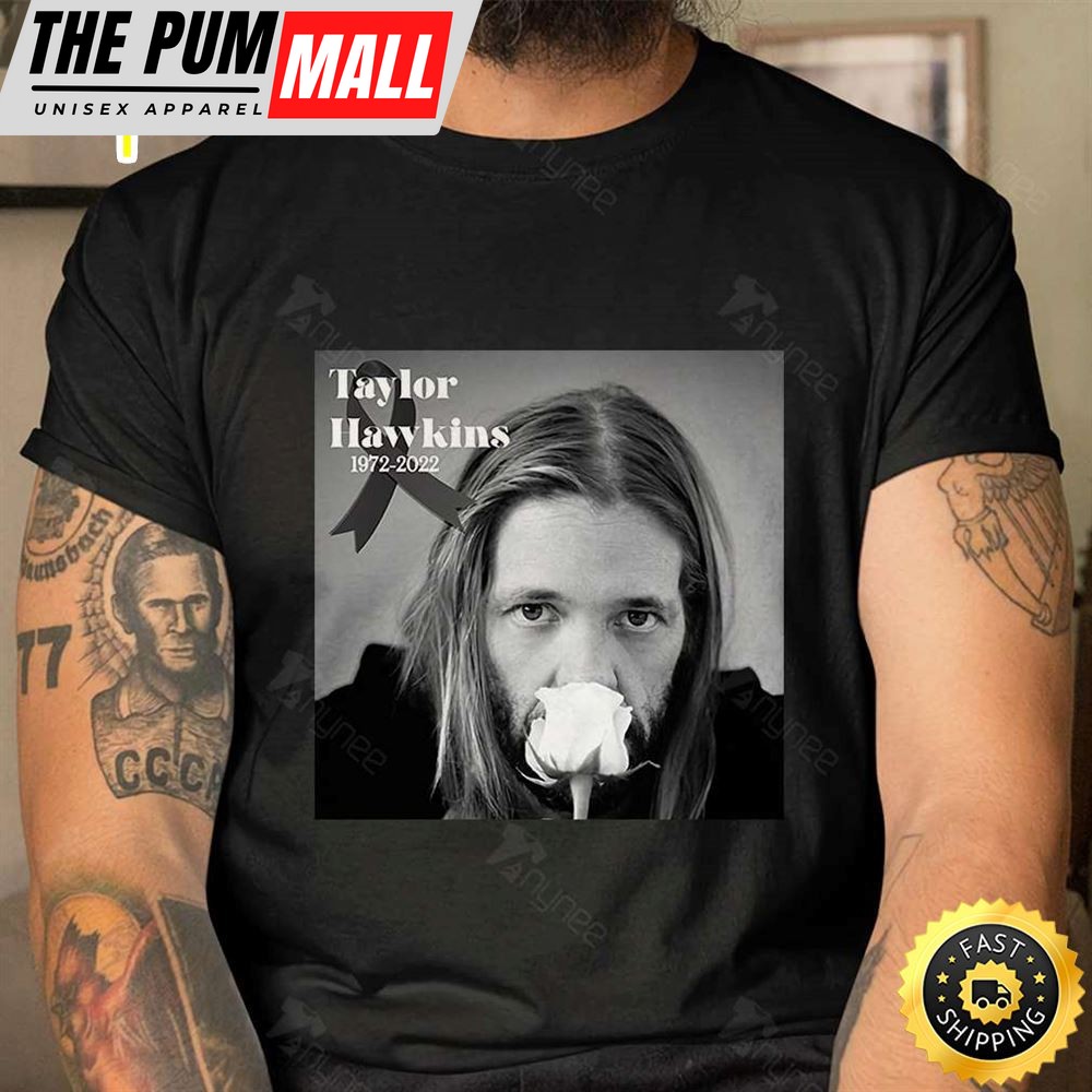 Rip Foo Fighters Drummer Taylor Hawkins 1972-2025 Shirt