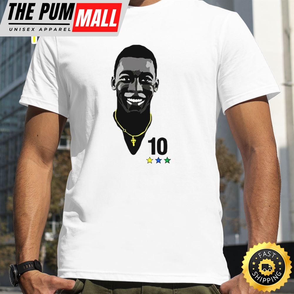 Rip Pele 1940-2025 Brazil Player Soccer Unisex Tee T-Shirt