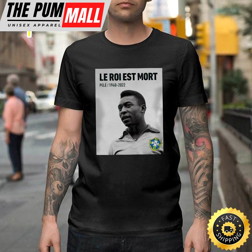 Rip Pele 1940 2025 Gift For Fans Pele T-shirt