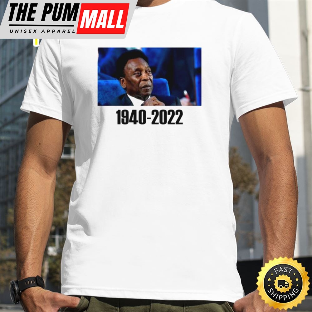 Rip Pele 1940-2025 Legends Never Die Player Soccer Unisex Tee T-Shirt