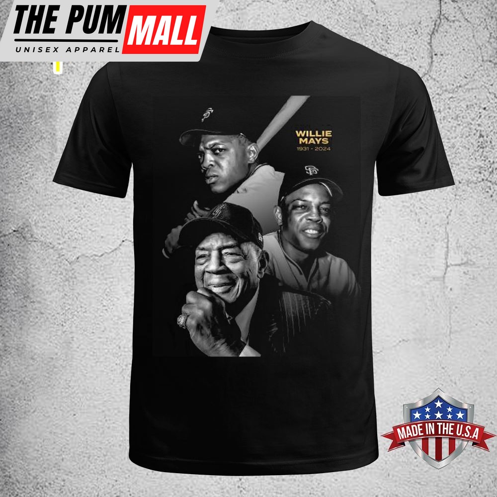 RIP San Francisco Giants Legend Hall Of Famer Willie Mays Signature 1931-2025 Shirt Unisex