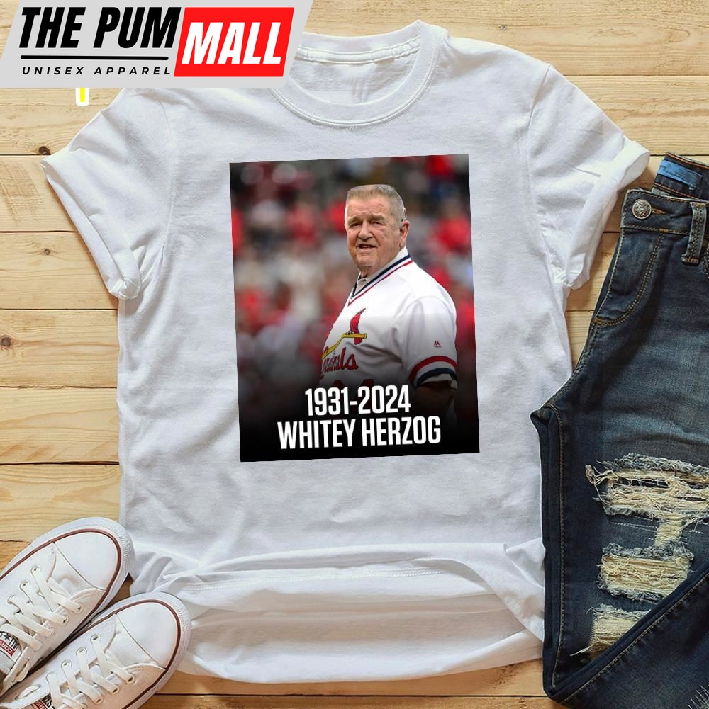 Rip Whitey Herzog 1931-2025 T-shirt