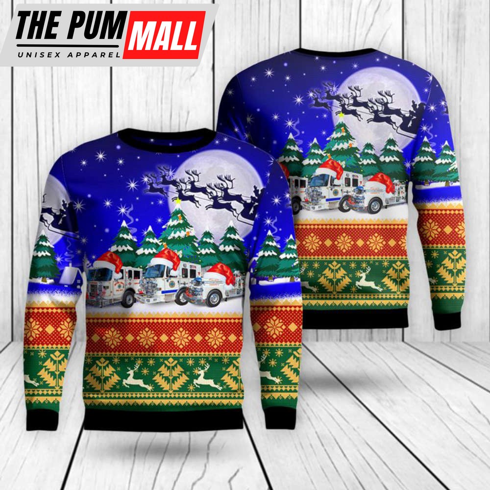 RIVER EDGE FIRE COMPANY #2 Christmas Sweater Gìt For Christmas