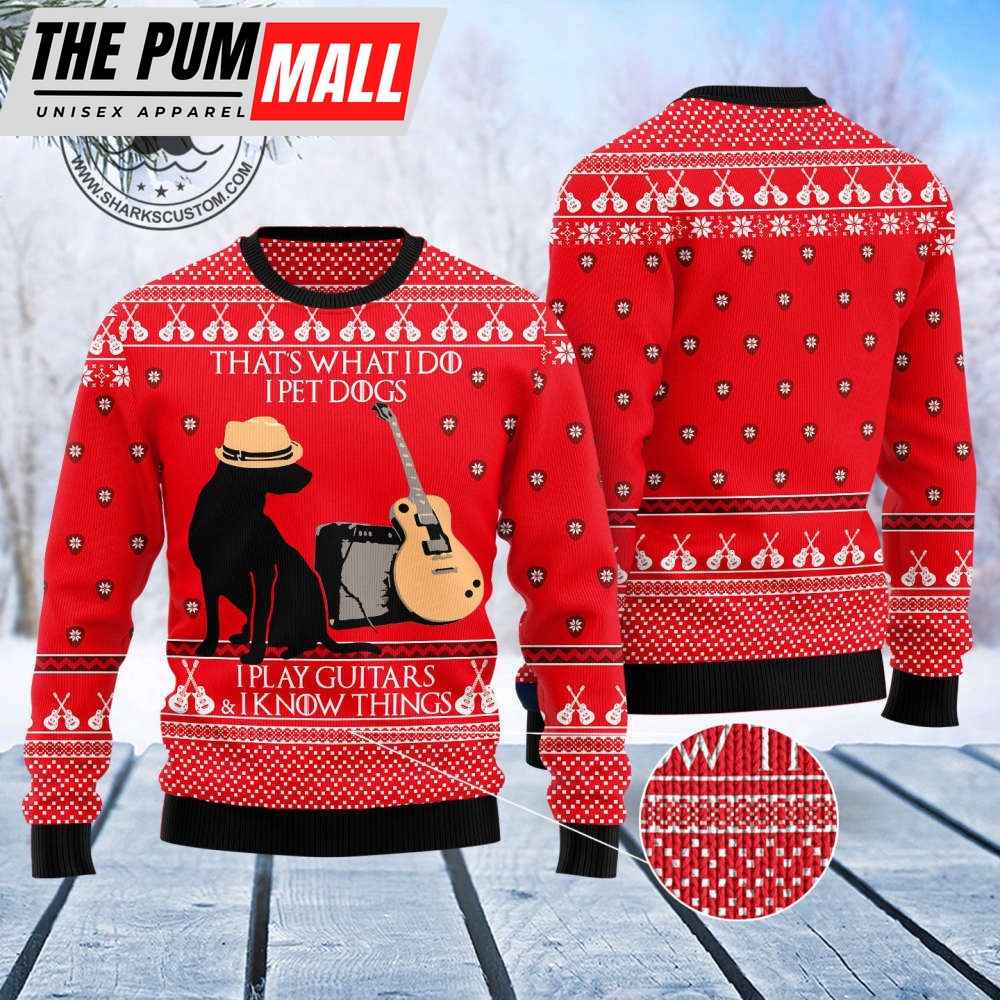 rock-the-holidays-with-dog-guitar-ugly-christmas-sweater-festive-fun-pet-app-va35wwyn Rock the Holidays with Dog Guitar Ugly Christmas Sweater – Festive & Fun Pet Apparel