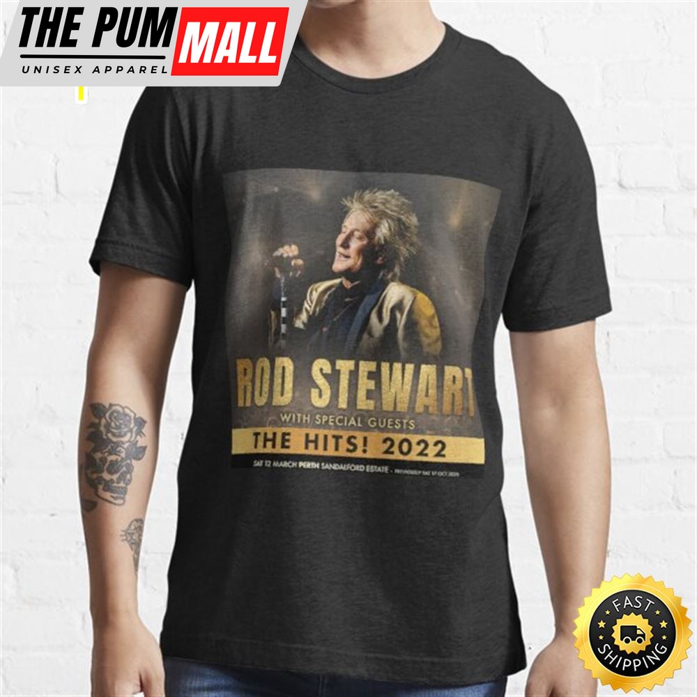 Rod Stewart 2025 North American Tour Music T-shirt