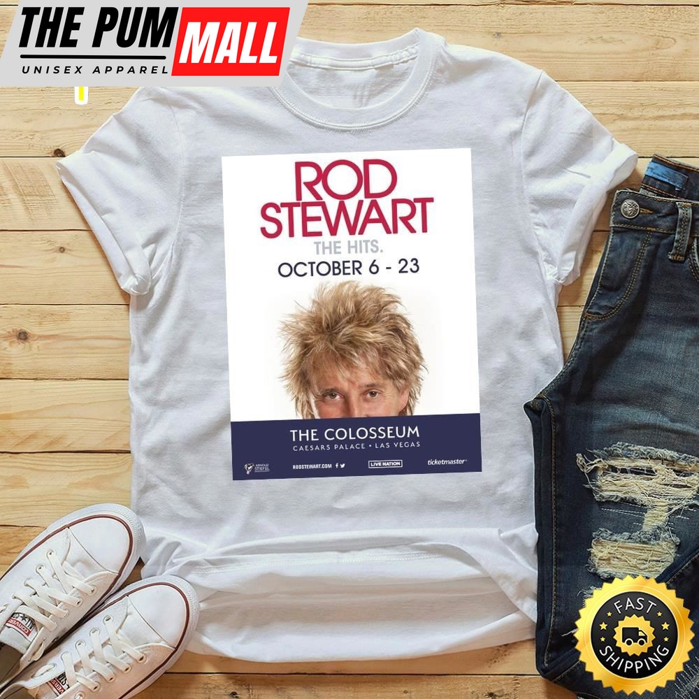 Rod Stewart Celebrates 10th Anniversary Tshirt
