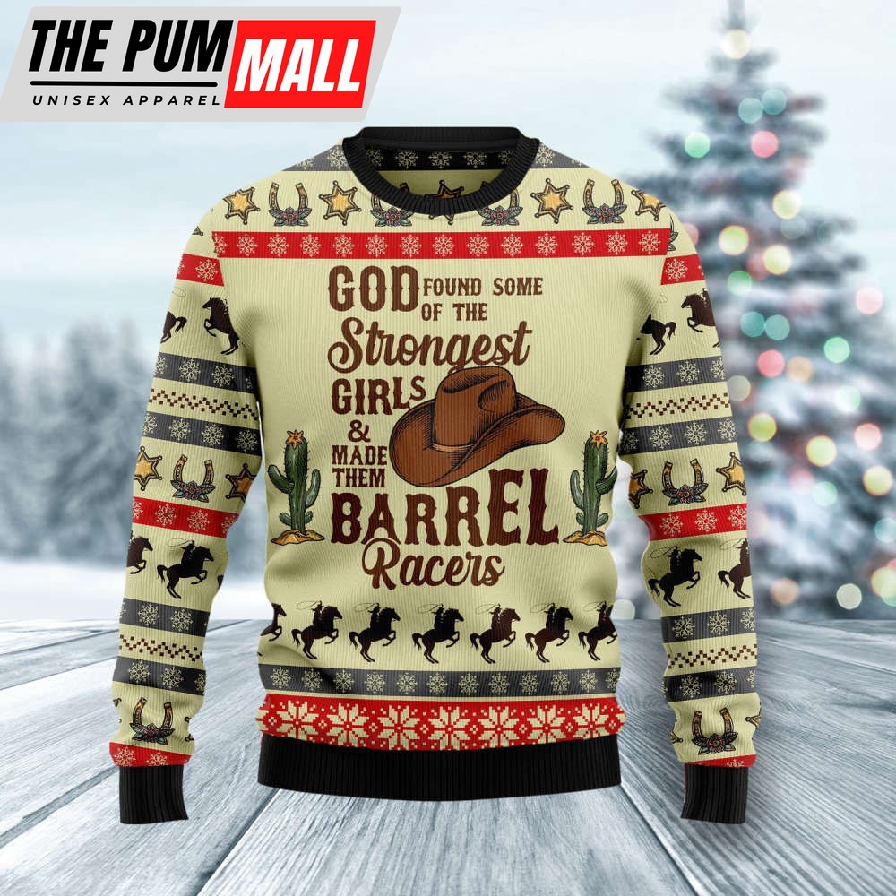 Rodeo Girl HZ102007 Ugly Christmas Sweater – Best Gift For Christmas