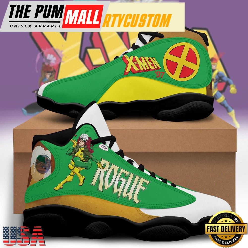 Rogue X-Men ’97 Fan Air Jd 13 Shoes Running Sneakers For Womens