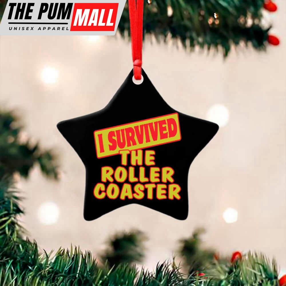 Roller Coaster Christmas Ornament Amusement Park Unique Christmas Tree Decorations Limited Edition