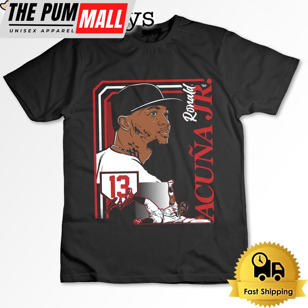 Ronald Acuna Jr Collage Frame Atlanta Braves T Shirt