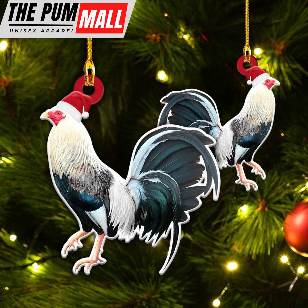 Rooster Christmas Ornament Decorations For Christmas Tree Gifts For Rooster Lovers Limited Edition