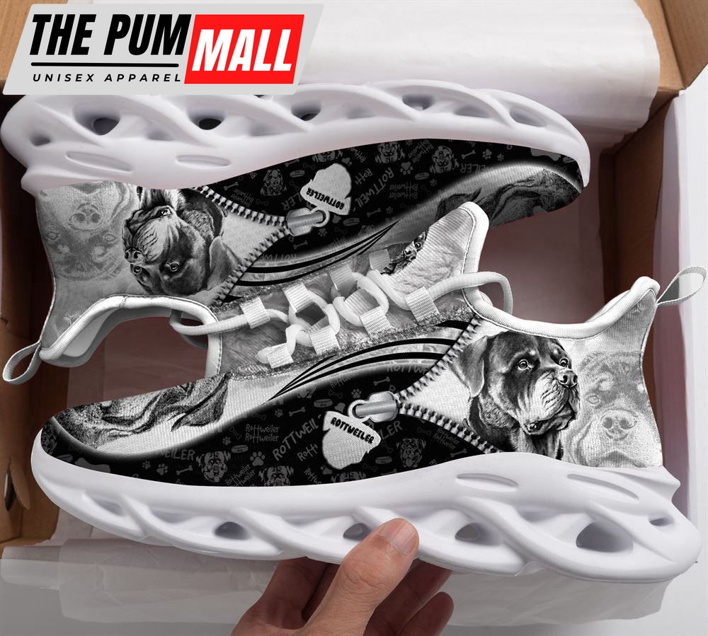 Rottweiler Sketch Max Soul Shoes For Women Men Kid, Gift For Dog Lover
