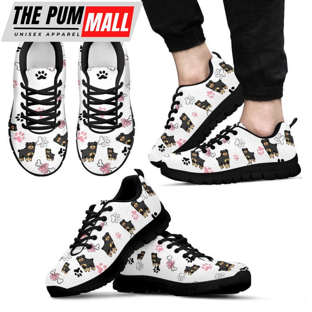 Rottweiler Sneakers Walking Running Lightweight Casual Shoes For Men And Women