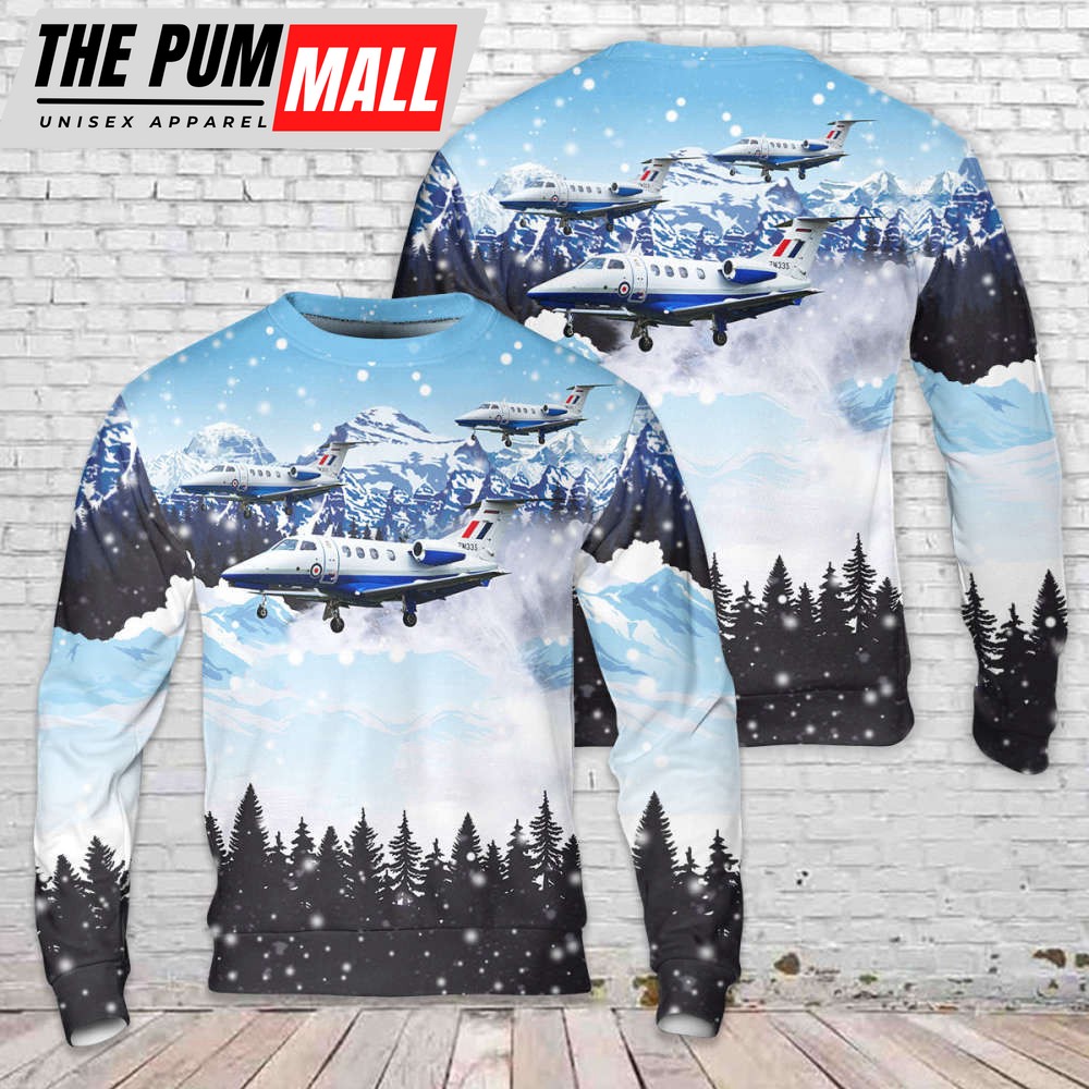 Royal Air Force Embraer Phenom 100E Christmas Sweater