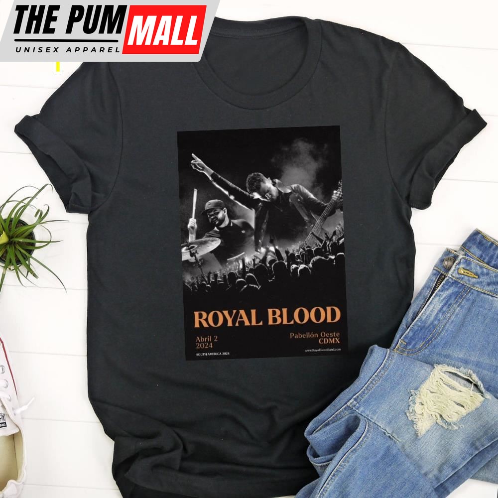 Royal Blood En El Palacio De Los Deportes 2025 Unisex T-Shirt