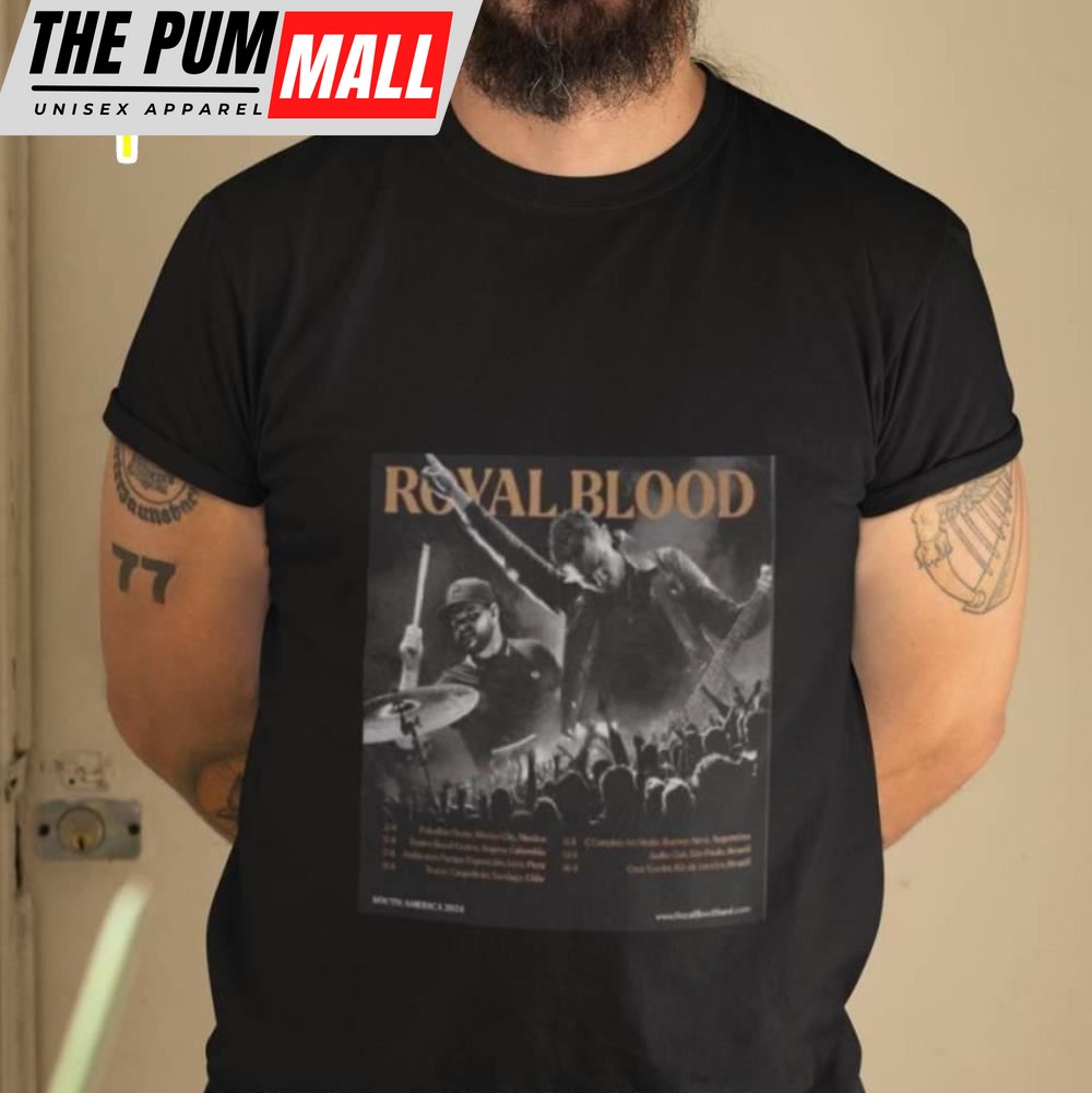 Royal Blood South America 2025 T Shirt
