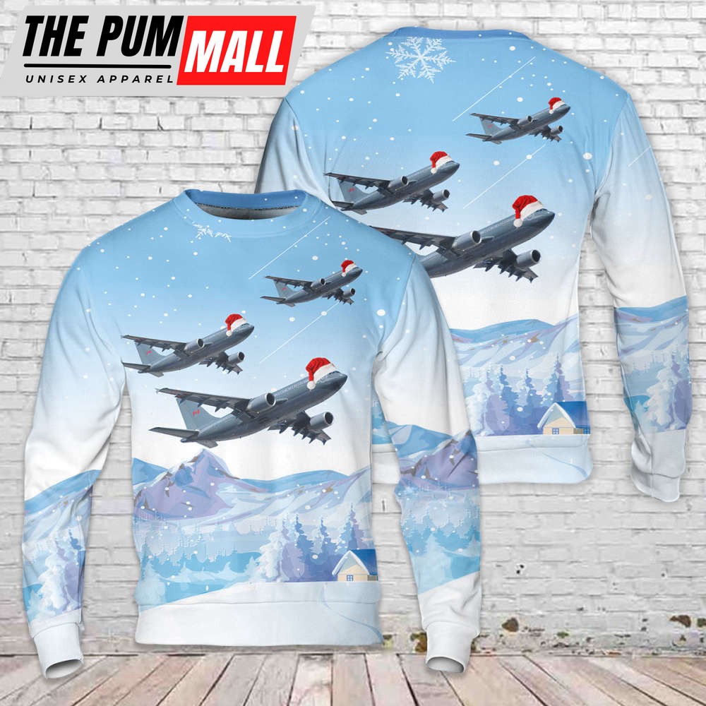 Royal Canadian Air Force Airbus 310 Christmas Sweater