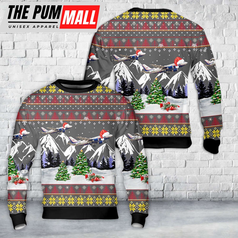 Royal Canadian Air Force Airbus 330 Christmas Sweater
