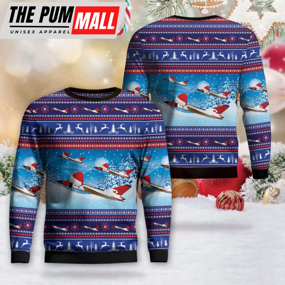 Royal Canadian Air Force Avro Canada CF-105 Arrow Christmas Sweater 3D Gìt For Christmas