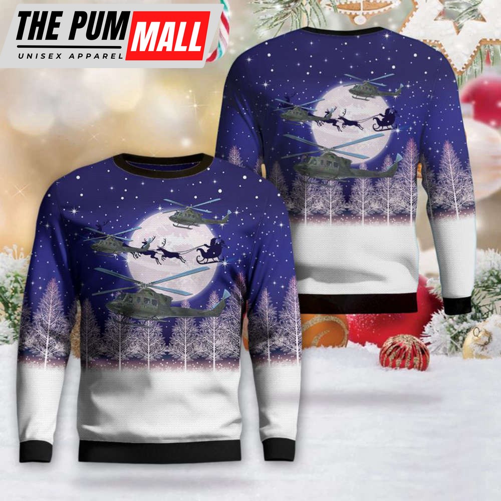 Royal Canadian Air Force Bell CH-146 Griffon Christmas Sweater Gift For Christmas