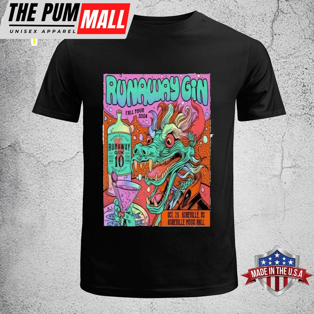 Runaway Gin October 26 2024 Asheville Music Hall In Asheville NC Unisex T-Shirt