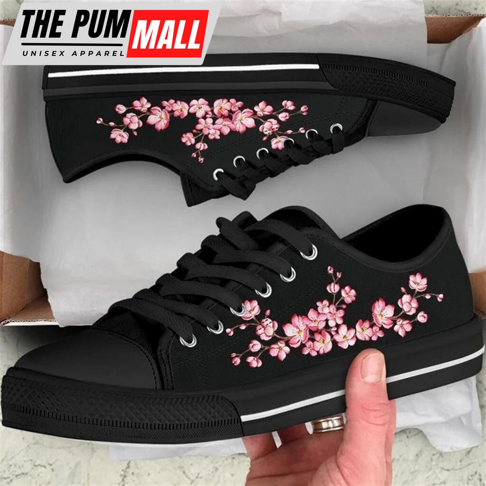 Sakura Cherry Blosoom Low Top Shoes – Low Top Shoes Mens, Women