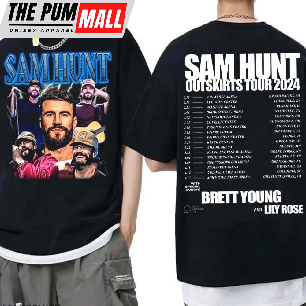 Sam Hunt 2024 Outskirts Tour T-Shirt