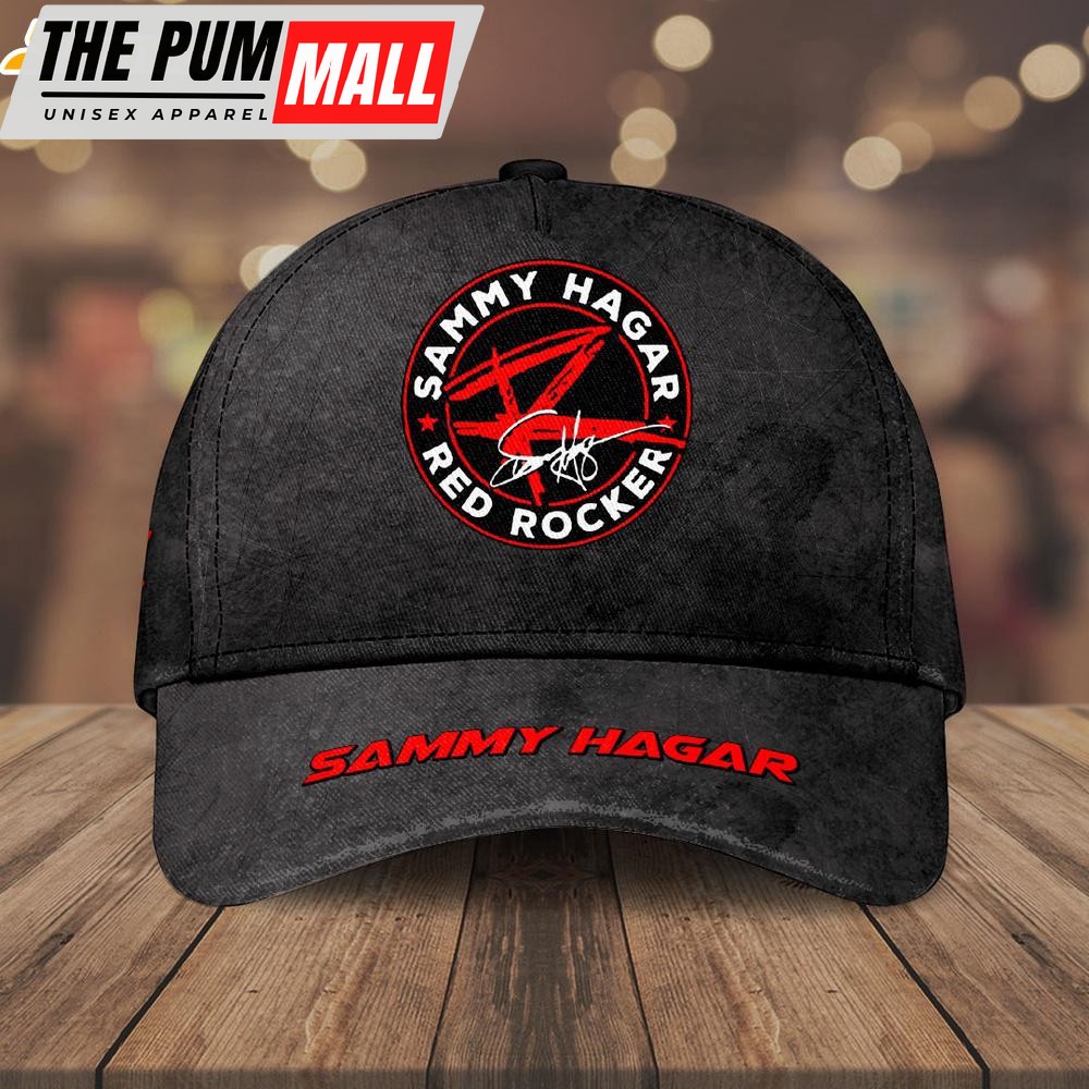 Sammy Hagar Signature Baseball Cap Print For Fans
