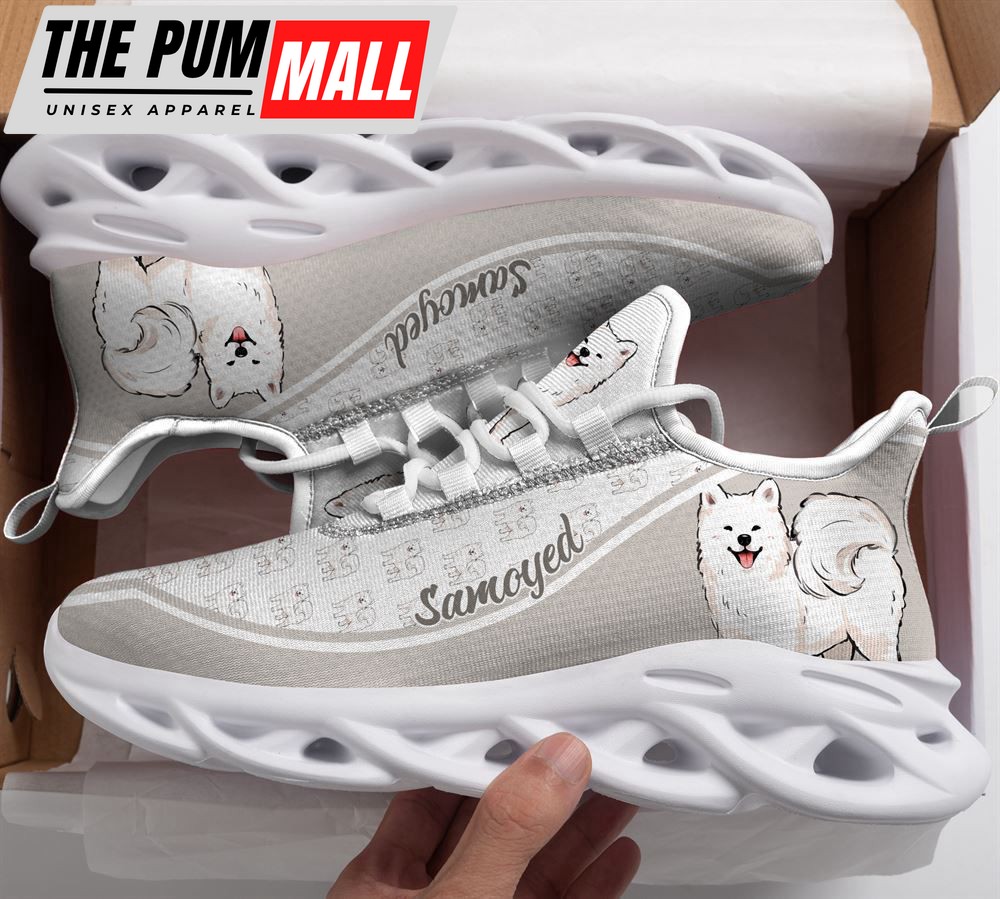 Samoyed Max Soul Shoes For Women Men, Gift For Dog Lover
