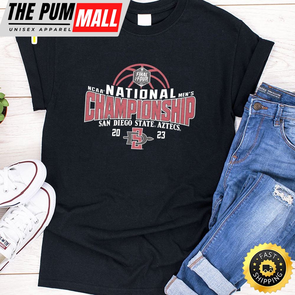 San Diego State Aztecs National Championship 2025 Basketball Tshirt