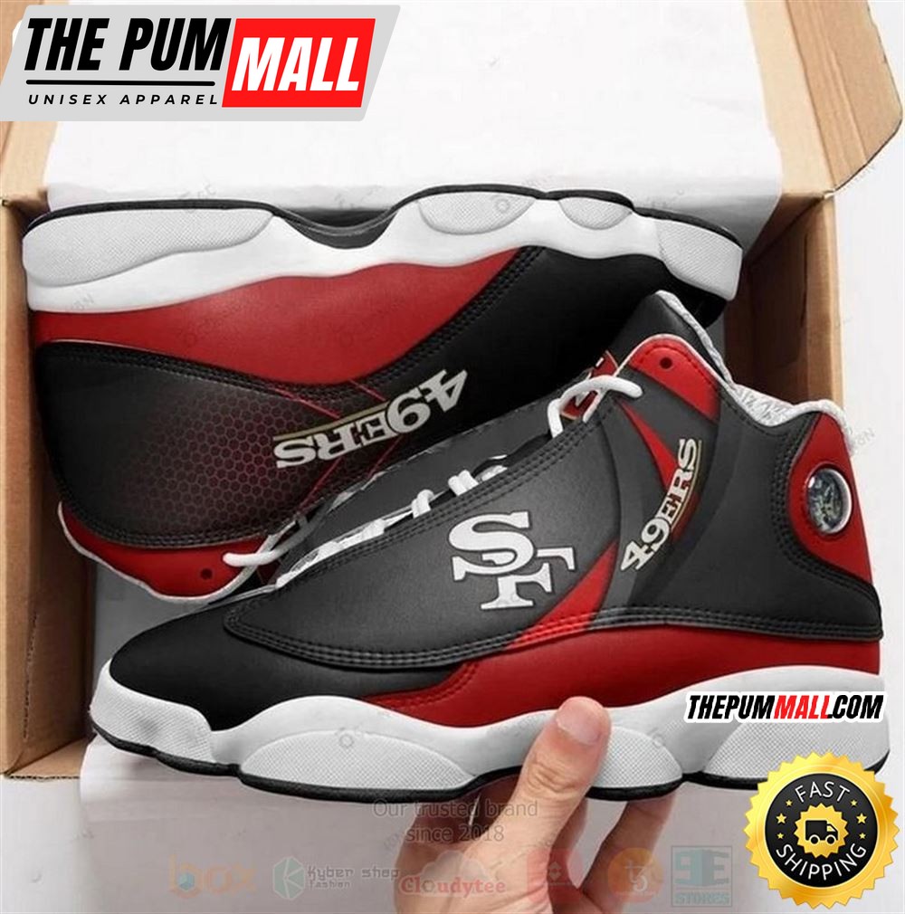 San Francisco 49Ers Nfl Football Teams Air Jd 13 Shoes