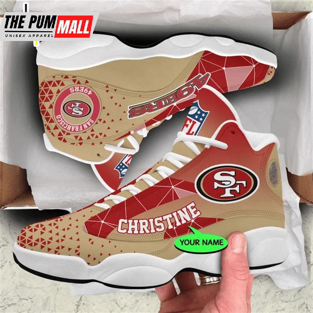 San Francisco 49ers NFL Personalized Jordan 13 Shoes Gift For Fans Sport