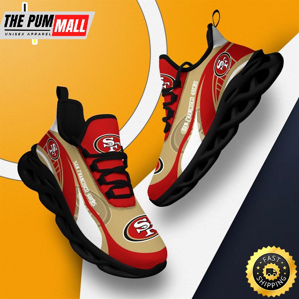 San Francisco 49ers Sneakers Max Soul Trending Summer