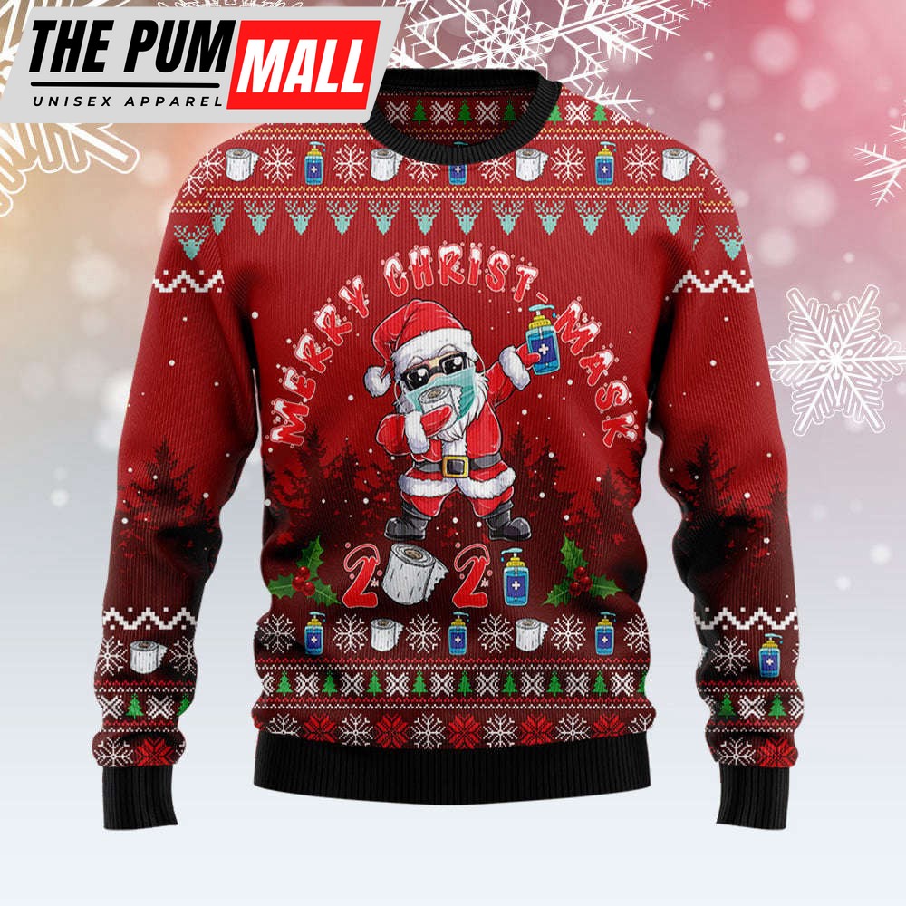 Santa Christmas Santa Dabbing Ugly Christmas Sweater Ugly Christmas Sweater