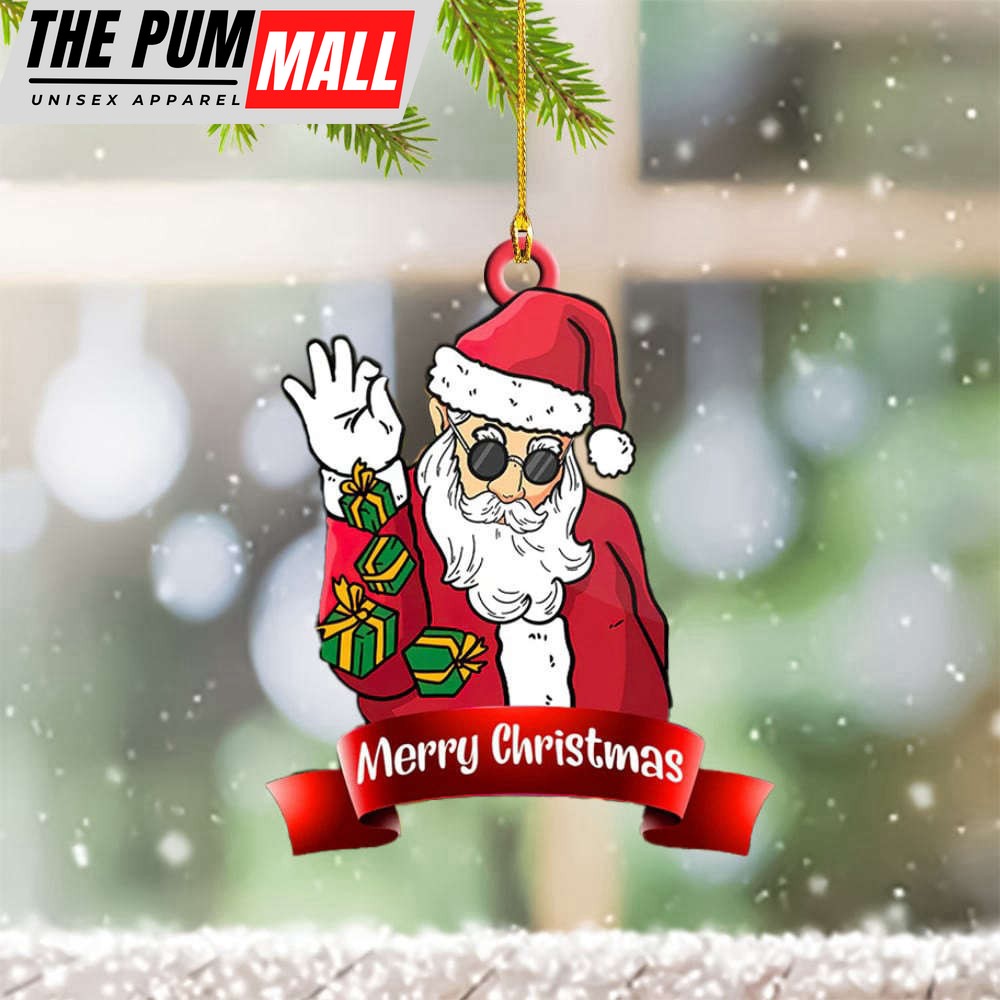 Santa Claus Christmas Ornament Hanging Santa Claus Decoration 2023 Limited Edition