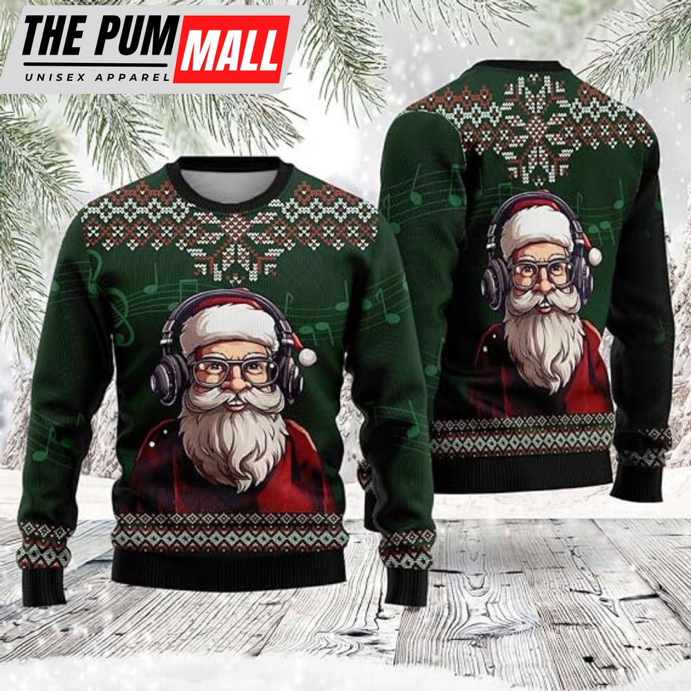 santa-claus-christmas-sweaters-funny-ugly-christmas-sweater-crewneck-for-family-qsmocro5 Santa Claus Christmas Sweaters, Funny Ugly Christmas Sweater Crewneck For Family