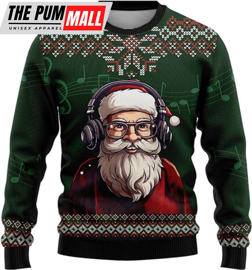 Santa Claus Christmas Sweaters, Ugly Christmas Sweater Men For Christmas